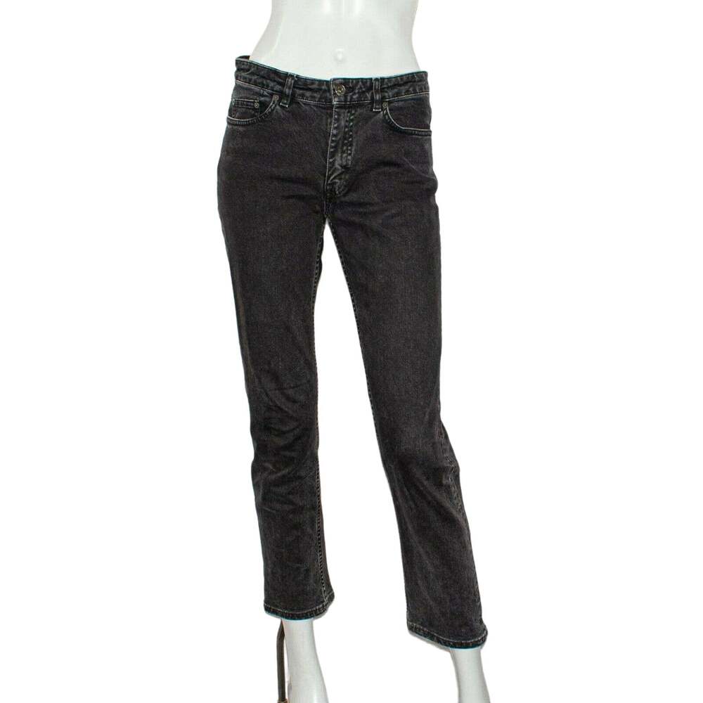 ACNE Studios Size 25 ROW USED NIOR Denim Jeans Black
